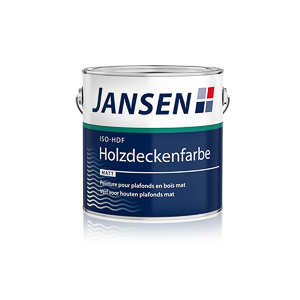 Jansen ISO-HDF Holzdeckenfarbe 750 ml Weiß matt